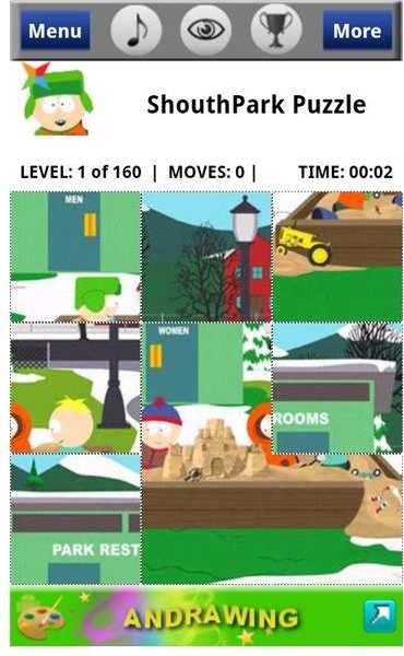 South Park Android Apps - Puzzle: South Park