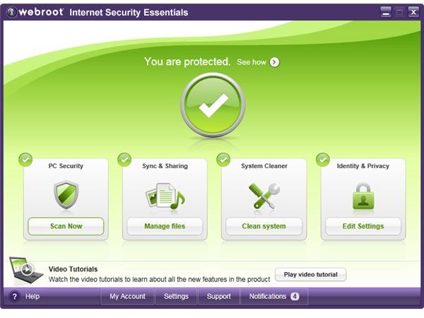 webroot security essentials