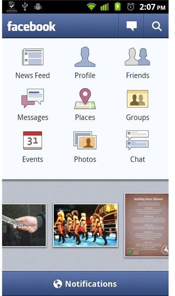 facebook for android