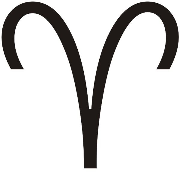 Aries symbol