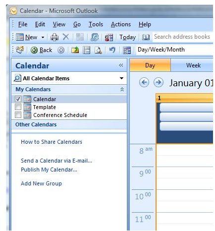 Figure2 - My Calendars