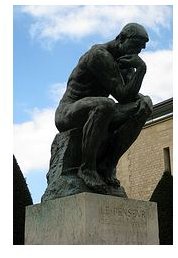 The Thinker by Wallyq