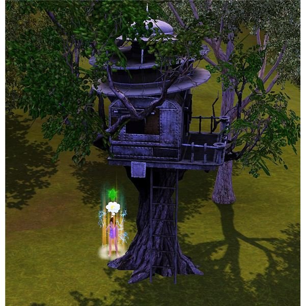 The Sims 3 tree house