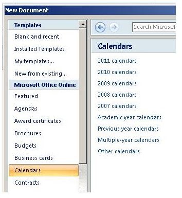 Learn How to Use Microsoft Word and Calendar Creator to Get Organized