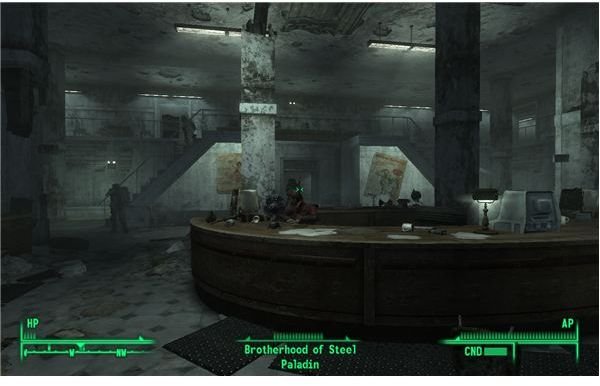 Fallout 3 - The Brotherhood of Steel is Ready to Help in the Library