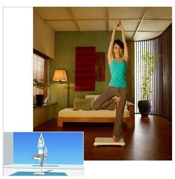 Wii Fit Yoga Pose