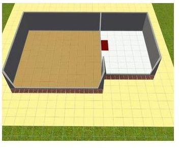 How to Build an Attached Garage with Foundation in The Sims 3 
