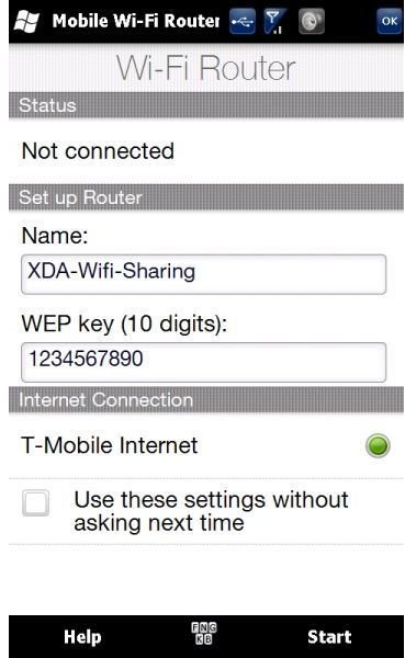 Input your SSID and WEP