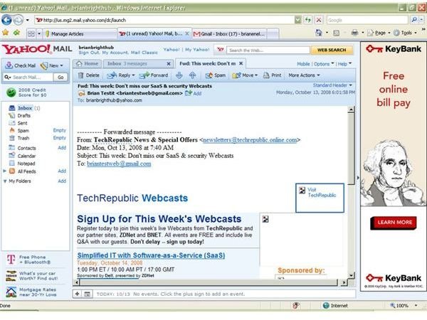 Best Web Based Internet Email Systems and Offerings - Yahoo! Mail