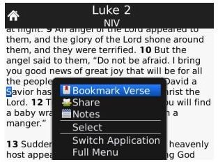 Bible - Top BBM Storm 2 apps