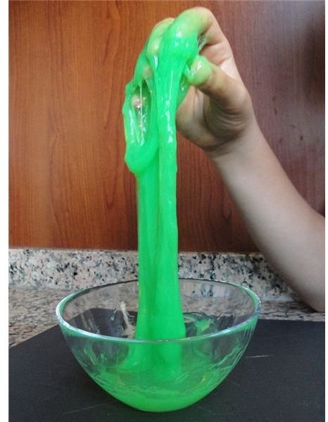 Preschool Flubber:  Two Recipe and Experiments