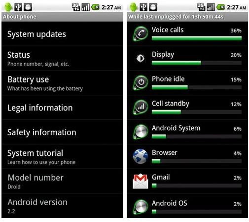 The Battery Use Page