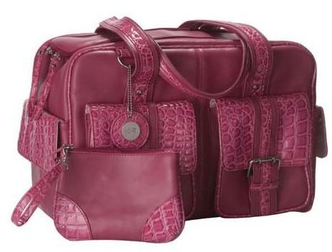 Jill-e 961457 Camera Leather Bag Medium (Pink)