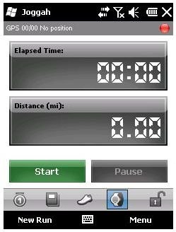 Joggah Screenshot timer