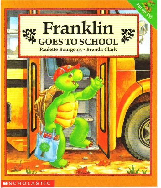 "Franklin Goes to School" Book Activities for a First Day of School Theme