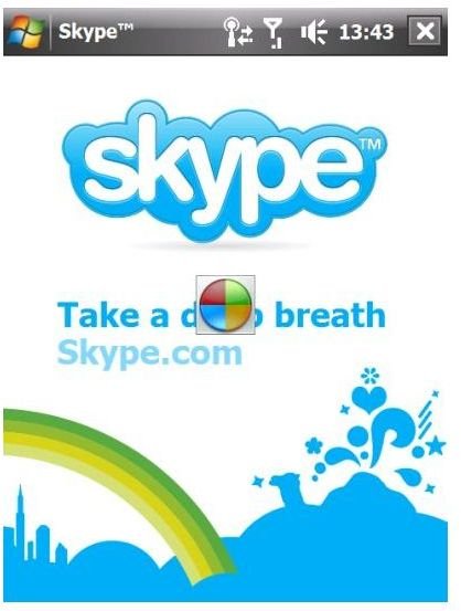 Try the Skype X-Panel app for Windows Mobile