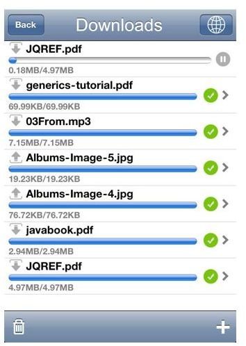 Top Five iPhone Download Manager Apps