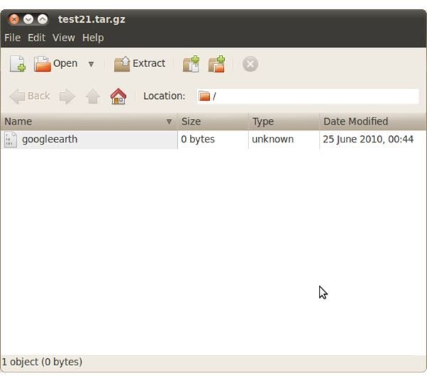 File Roller on Ubuntu 10.04
