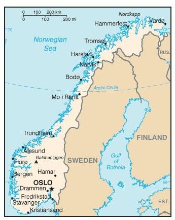 Language Cousins Activity: English and Norwegian Word List