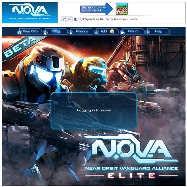 Facebook Shooter Games - N.O.V.A Elite Near Orbit Vanguard Alliance