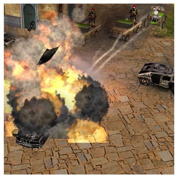 Command and Conquer Generals Explosive Graphics