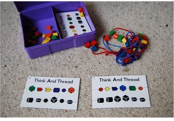 Activities to Improve Fine Motor Skills - Think and Thread Tasks