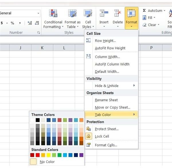 Change Multiple Tabs in Microsoft Excel
