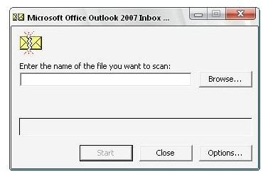 If Outlook is not responding, try the Scanpst.exe tool that comes packaged with the software