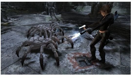 Spiders and bats aren&rsquo;t tough to eliminate in Tomb Raider: Underworld