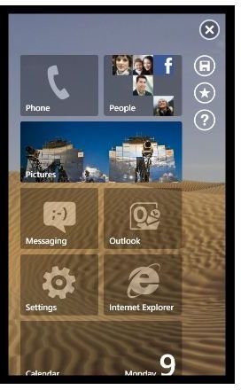 Create sample start screens for Windows Phone 7