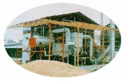 Mini Rice Husk Plant Producing RHA and Electricity
