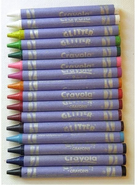 434px-Crayons with Glitter