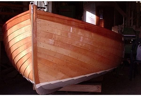 Hull Construction by Clinker Ship Building Method 