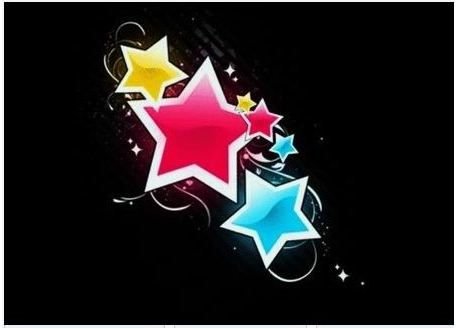 Abstract Star Background