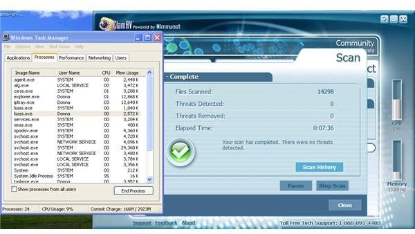 Free Antivirus and Trojan Removers: ClamAV