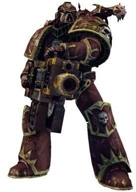 A Chaos Space Marine