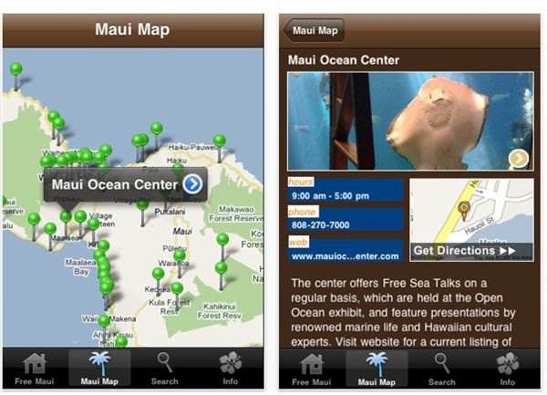 Top Five Maui iPhone Apps