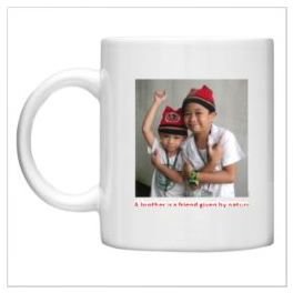 Its easy to get printed photos on mugs