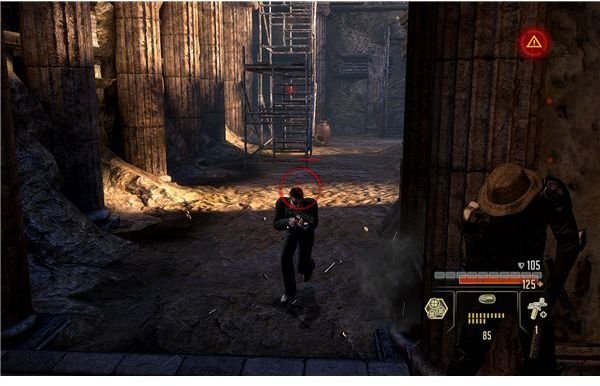 Alpha Protocol Walkthrough - Holding Off the Attack in the Ruins at the Satellite Relay