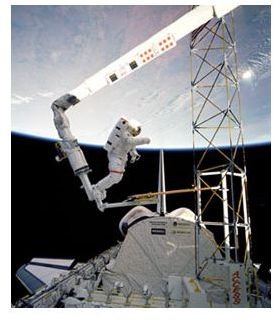 NASA's  Robotic Arm Use in Past and Future Space Missions