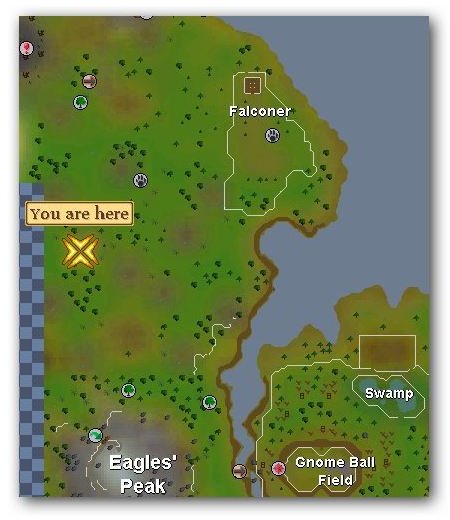 Location of Wild Kebbit in Runescape