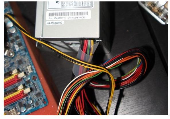 Inside a Computer Power Supply - Components, Voltages, and Wire Color Coding