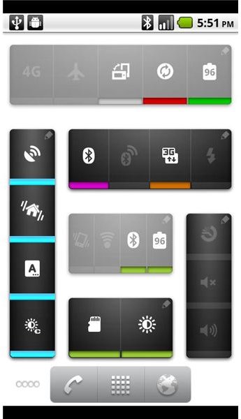 A Round Up of the Best Android Power Control Widgets