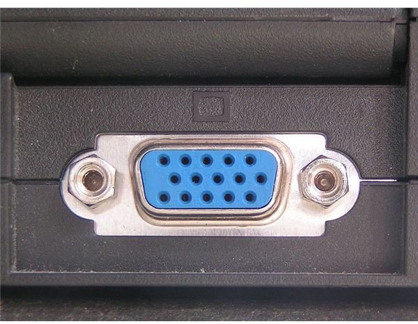 3-row 15-pin VGA Port