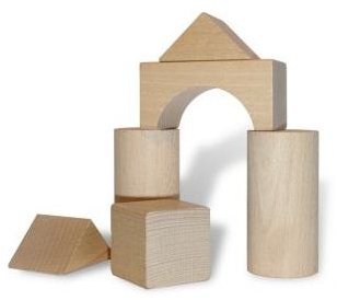 Wooden toys can be a great earth friendly alternative.