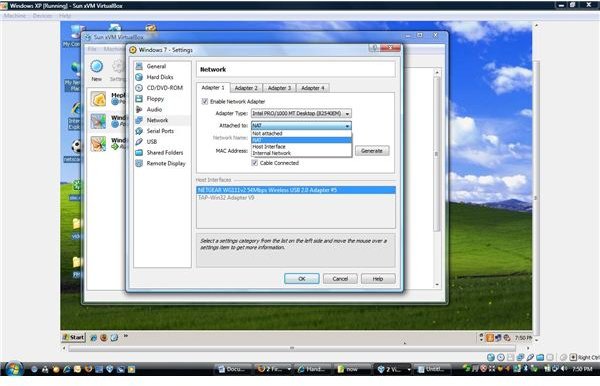 How to Network Virtual Operating Systems in Sun's VirtualBox