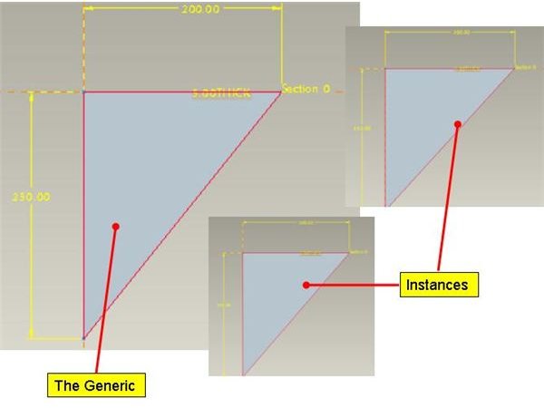 Family Table for ProE Sheetmetal: Reference Guides on ProE -Coach