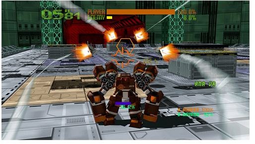 Cyber Troopers Virtual-On Oratorio Tangram was a Dreamcast game