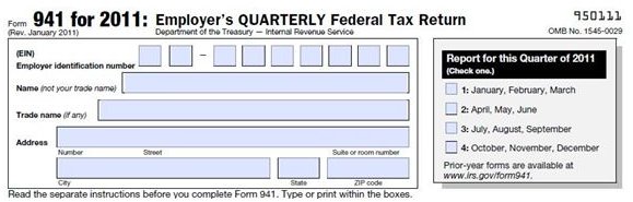 How To File 941 Taxes