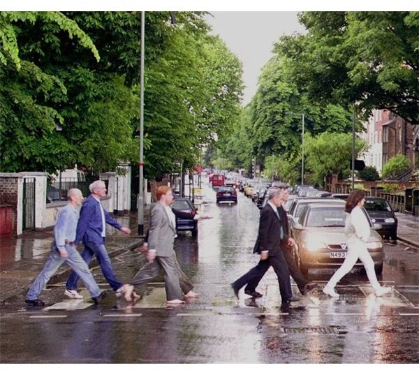 Cassini team Abbey road